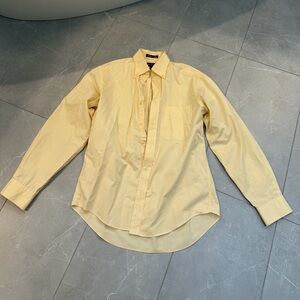 Nordstrom Light Yellow Button Down Shirt